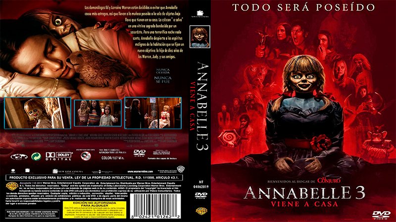 Annabelle 3 Vuelve a casa 2019